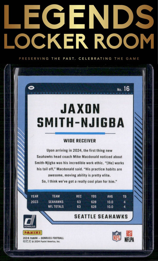 2024 Donruss #16 Jaxon Smith-Njigba