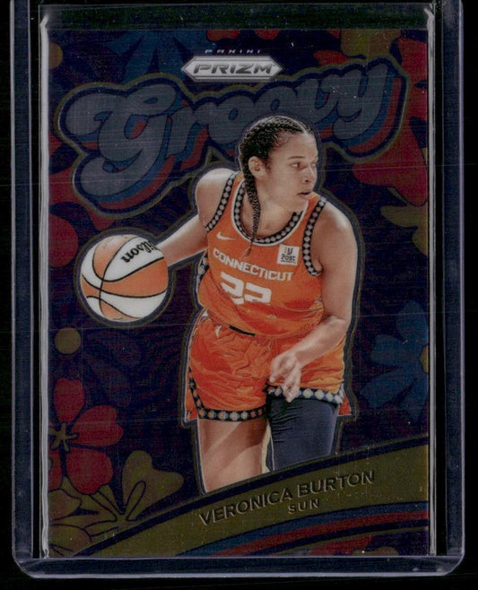 2024 Panini Prizm WNBA #11 Veronica Burton Groovy