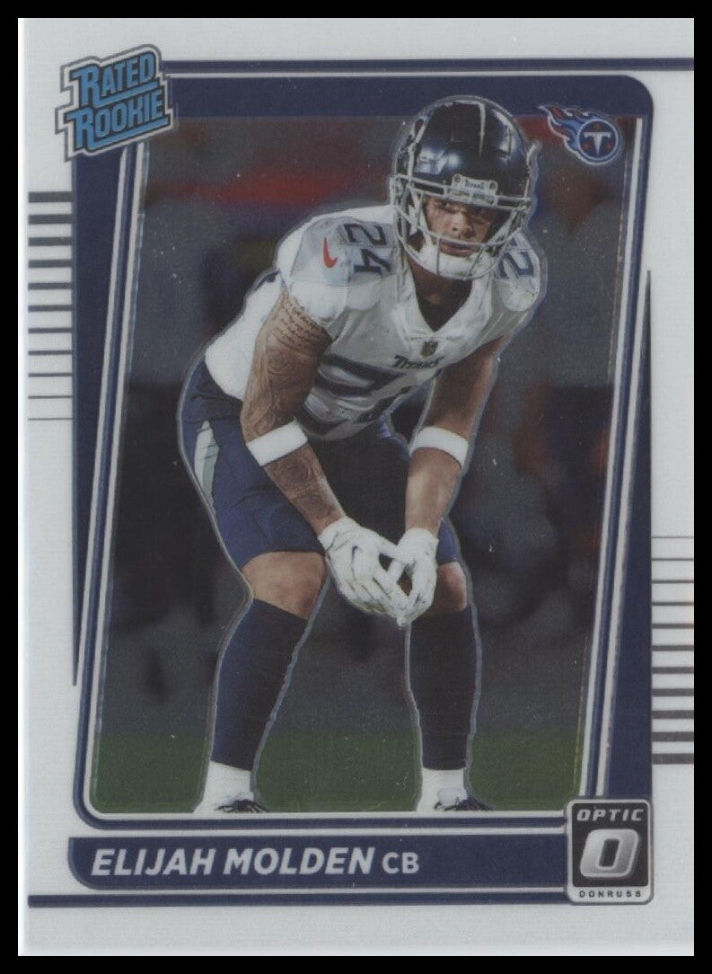 2021 Donruss Optic #300 Elijah Molden