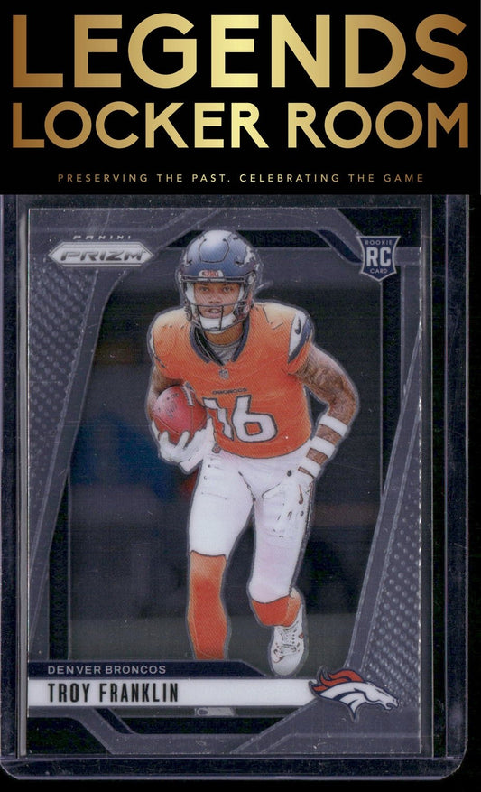 2024 Panini Prizm #393 Troy Franklin