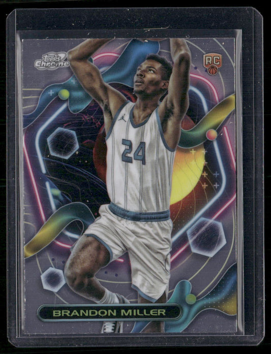 2023-24 Topps Chrome Cosmic #152 Brandon Miller