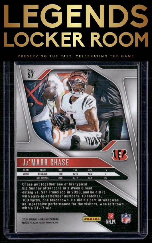 2024 Panini Prizm #57 Ja'Marr Chase