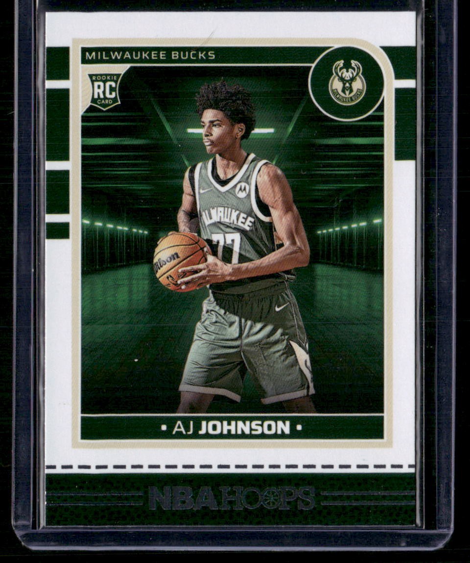 2024-25 Hoops #253 AJ Johnson