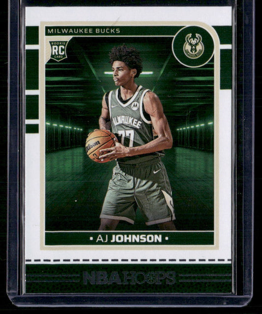 2024-25 Hoops #253 AJ Johnson