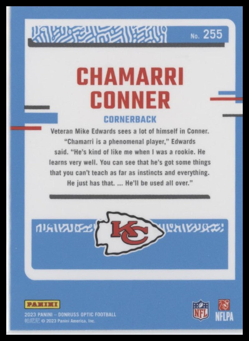 2023 Donruss Optic #255 Chamarri Conner
