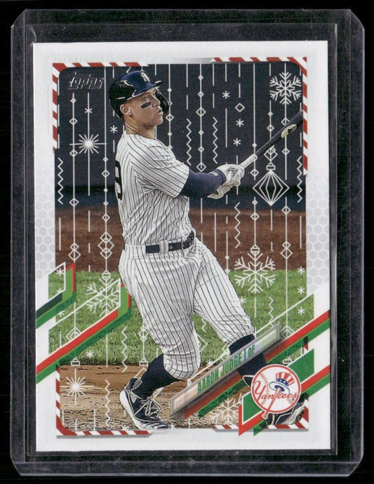 2021 Topps Holiday #HW99 Aaron Judge