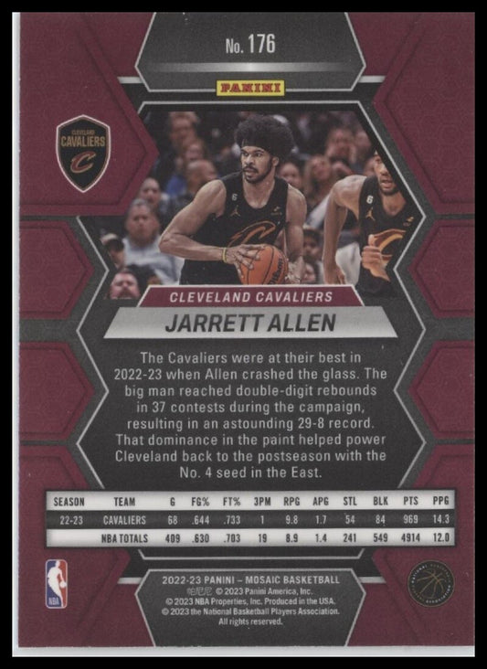 2022-23 Panini Mosaic #176 Jarrett Allen