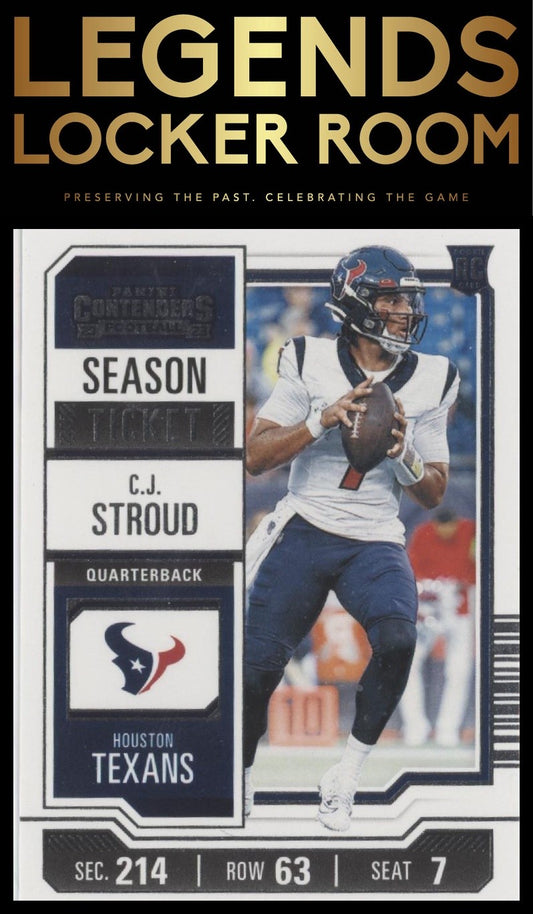 2023 Panini Contenders #40 C.J. Stroud
