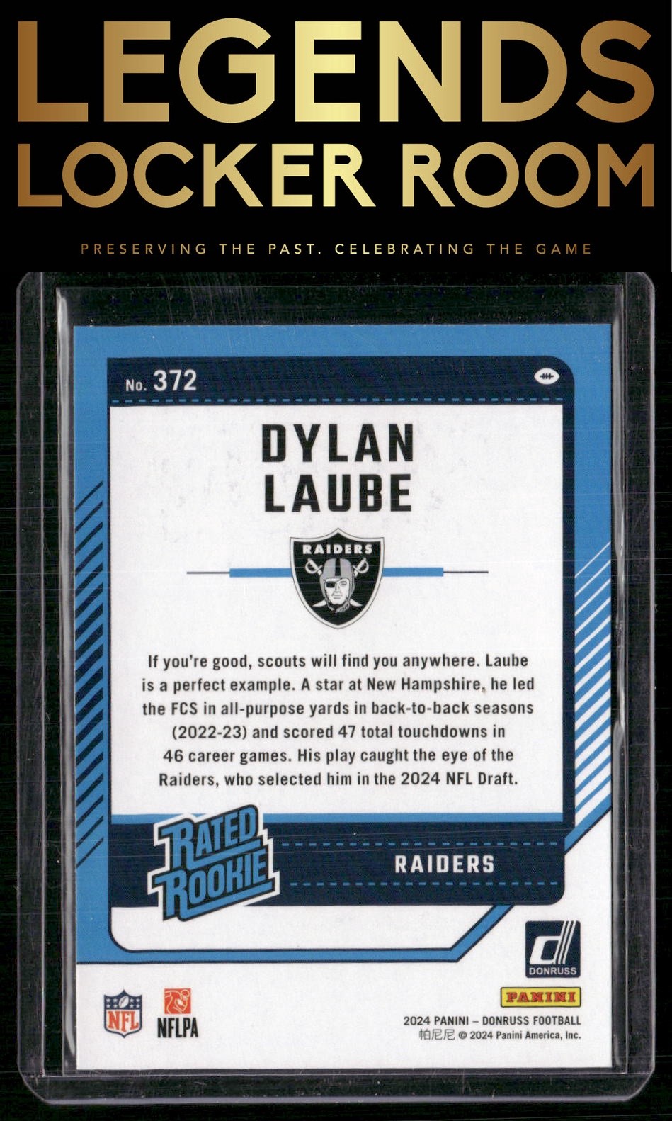2024 Donruss #372 Dylan Laube