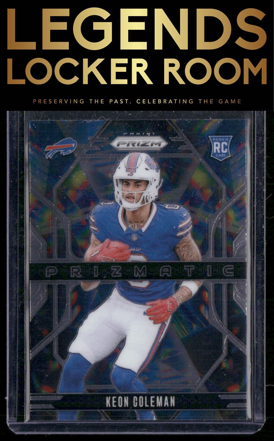 2024 Panini Prizm #15 Keon Coleman Prizmatic