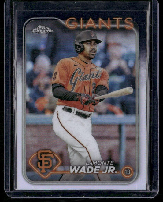 2024 Topps Chrome #222 LaMonte Wade Jr. Refractors