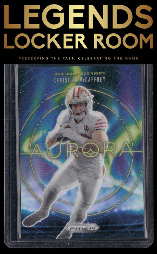 2024 Panini Prizm #12 Christian McCaffrey Aurora