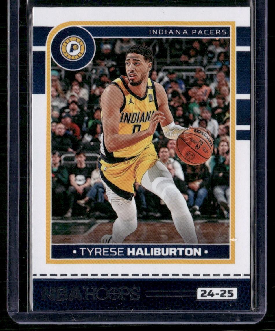 2024-25 Hoops #104 Tyrese Haliburton