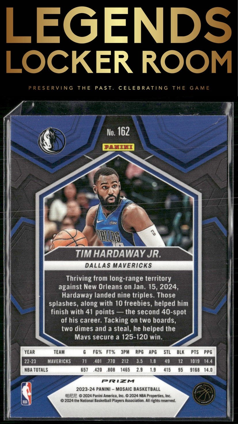 2023-24 Panini Mosaic #162 Tim Hardaway Jr. Red
