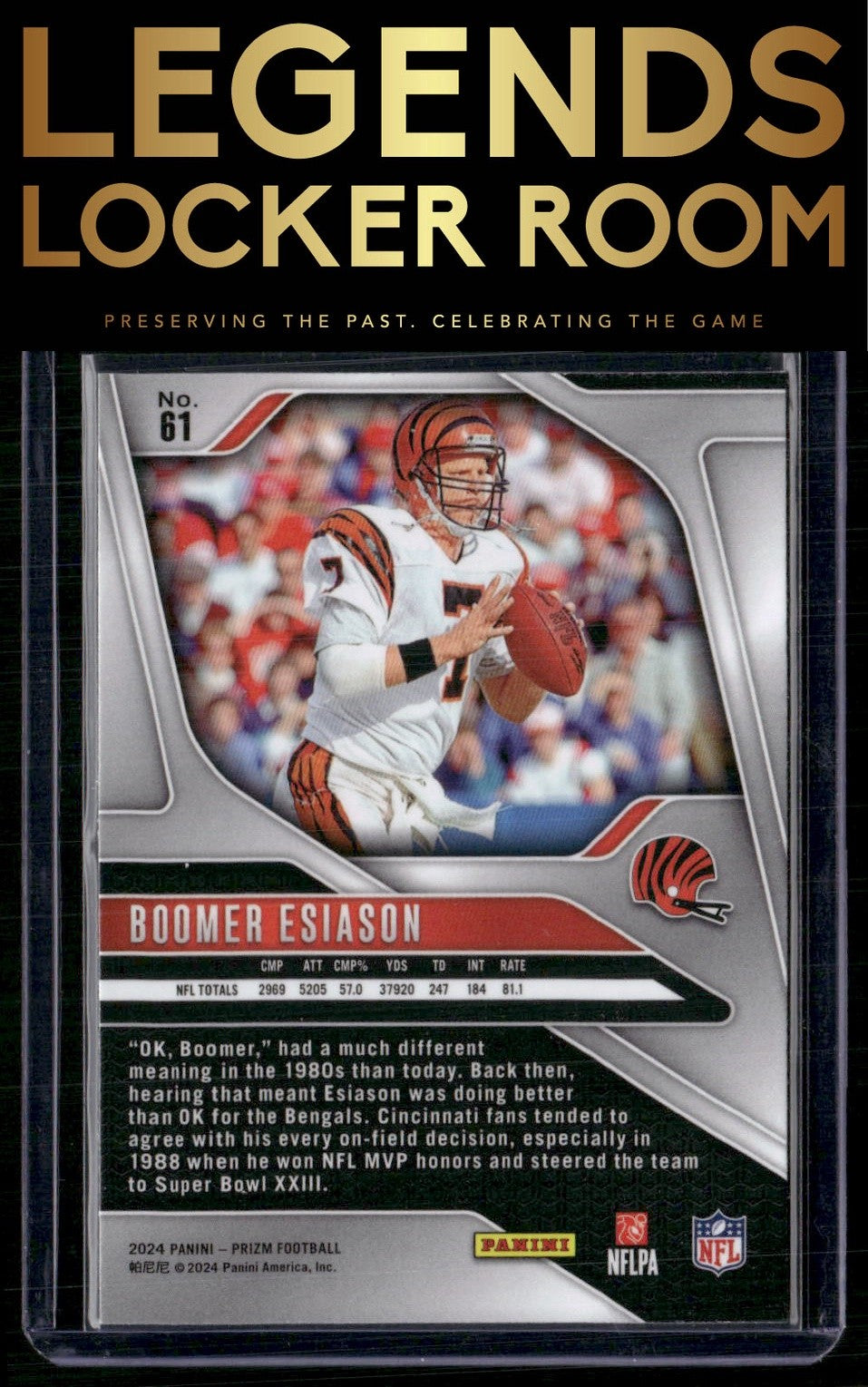 2024 Panini Prizm #61 Boomer Esiason