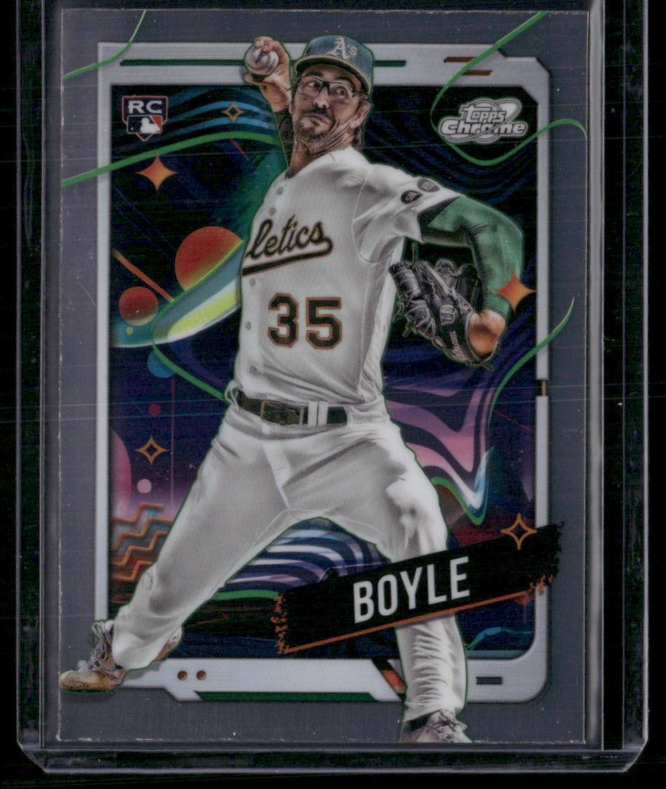 2024 Topps Chrome Cosmic #191 Joe Boyle