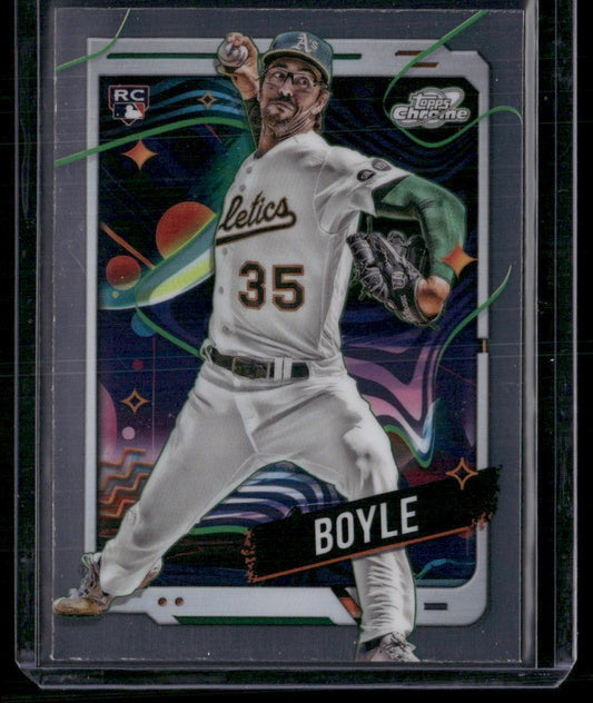 2024 Topps Chrome Cosmic #191 Joe Boyle