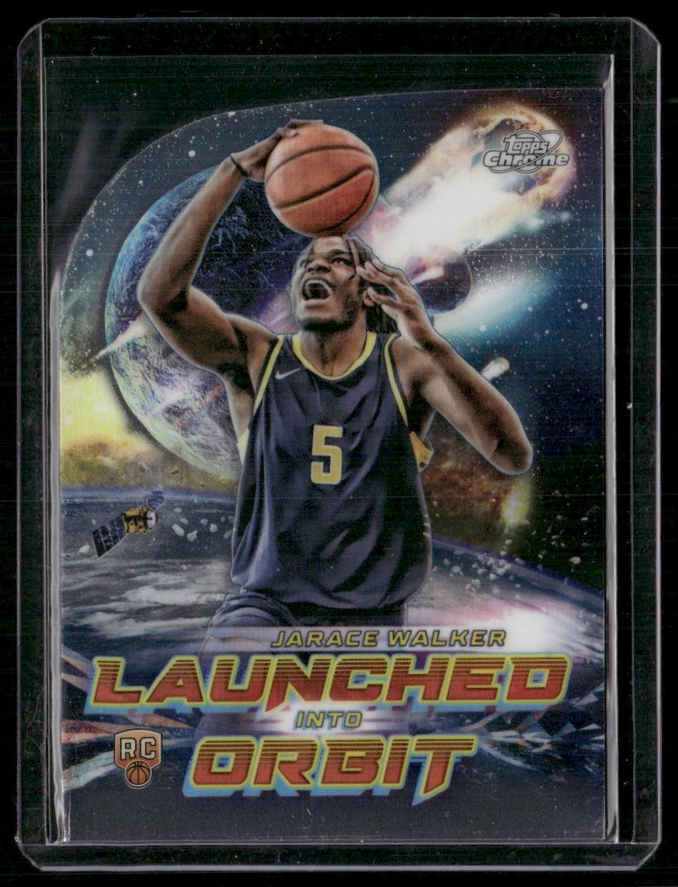 2023-24 Topps Chrome Cosmic #LIO-5 Jarace Walker Launched Into Orbit