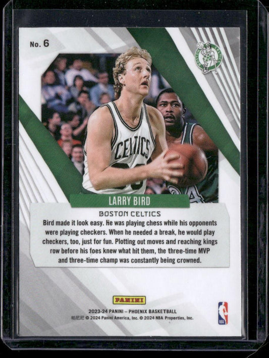 2023-24 Panini Phoenix #6 Larry Bird