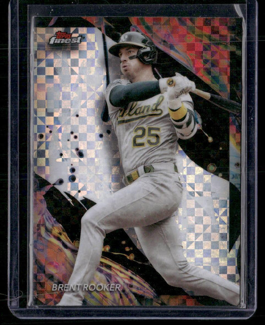 2024 Finest #118 Brent Rooker Checkerboard Refractors