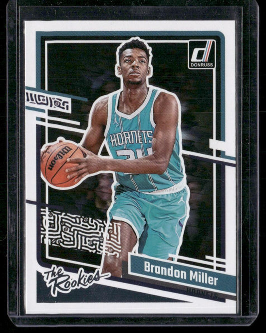 2023-24 Donruss #3 Brandon Miller The Rookies