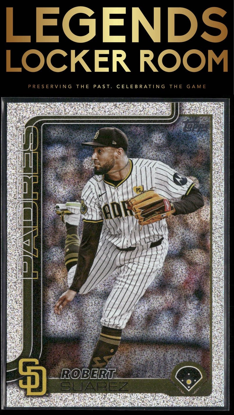 2025 Topps #633 Robert Suarez Sandglitter