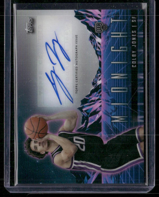 2023-24 Topps Midnight #RHS-CJ Colby Jones Rookie Horizon Signatures