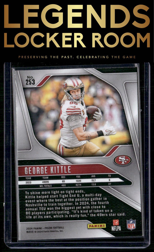 2024 Panini Prizm #253 George Kittle