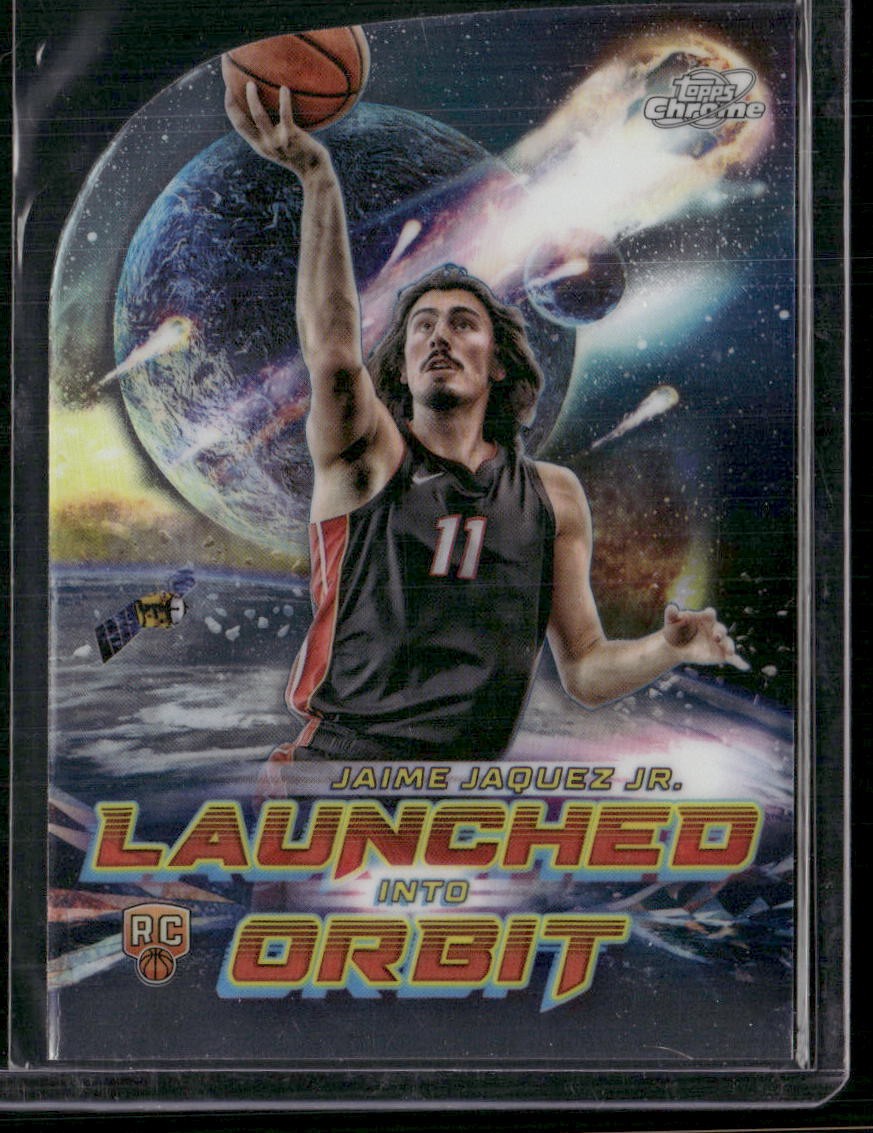 2023-24 Topps Chrome Cosmic #LIO-6 Jaime Jaquez Jr. Launched Into Orbit