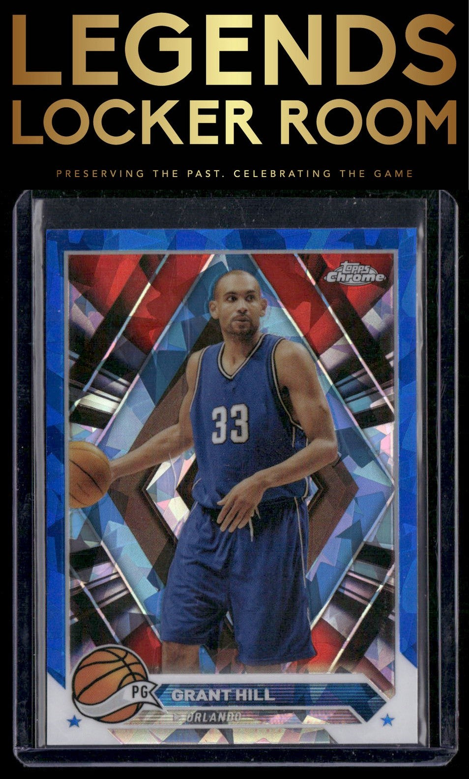 2023-24 Topps Chrome Sapphire Edition #111 Grant Hill