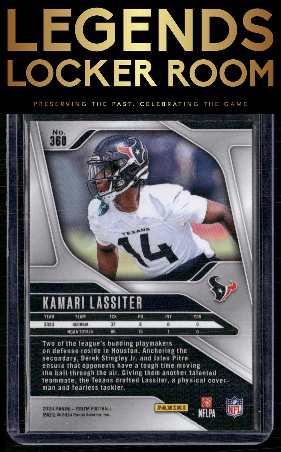 2024 Panini Prizm #360 Kamari Lassiter