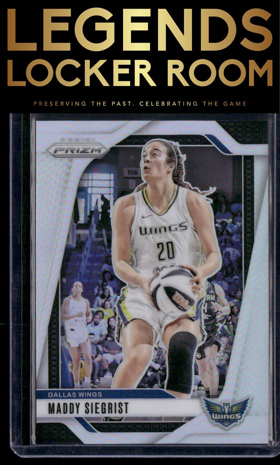 2024 Panini Prizm WNBA #94 Maddy Siegrist Silver Prizms