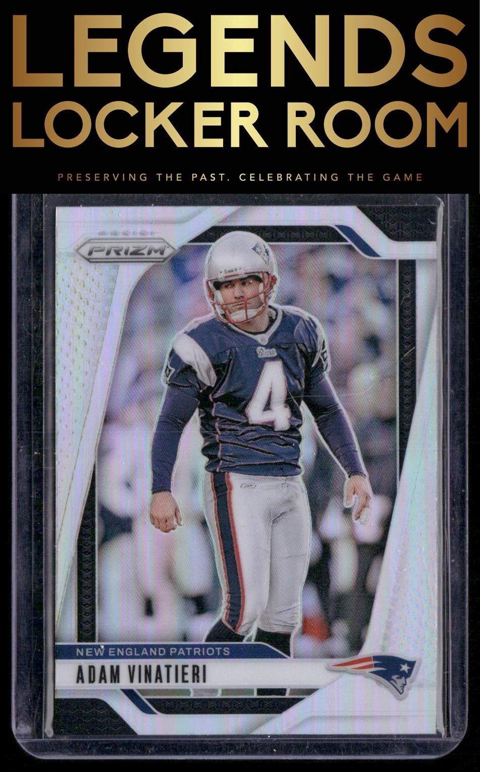 2024 Panini Prizm #199 Adam Vinatieri Silver