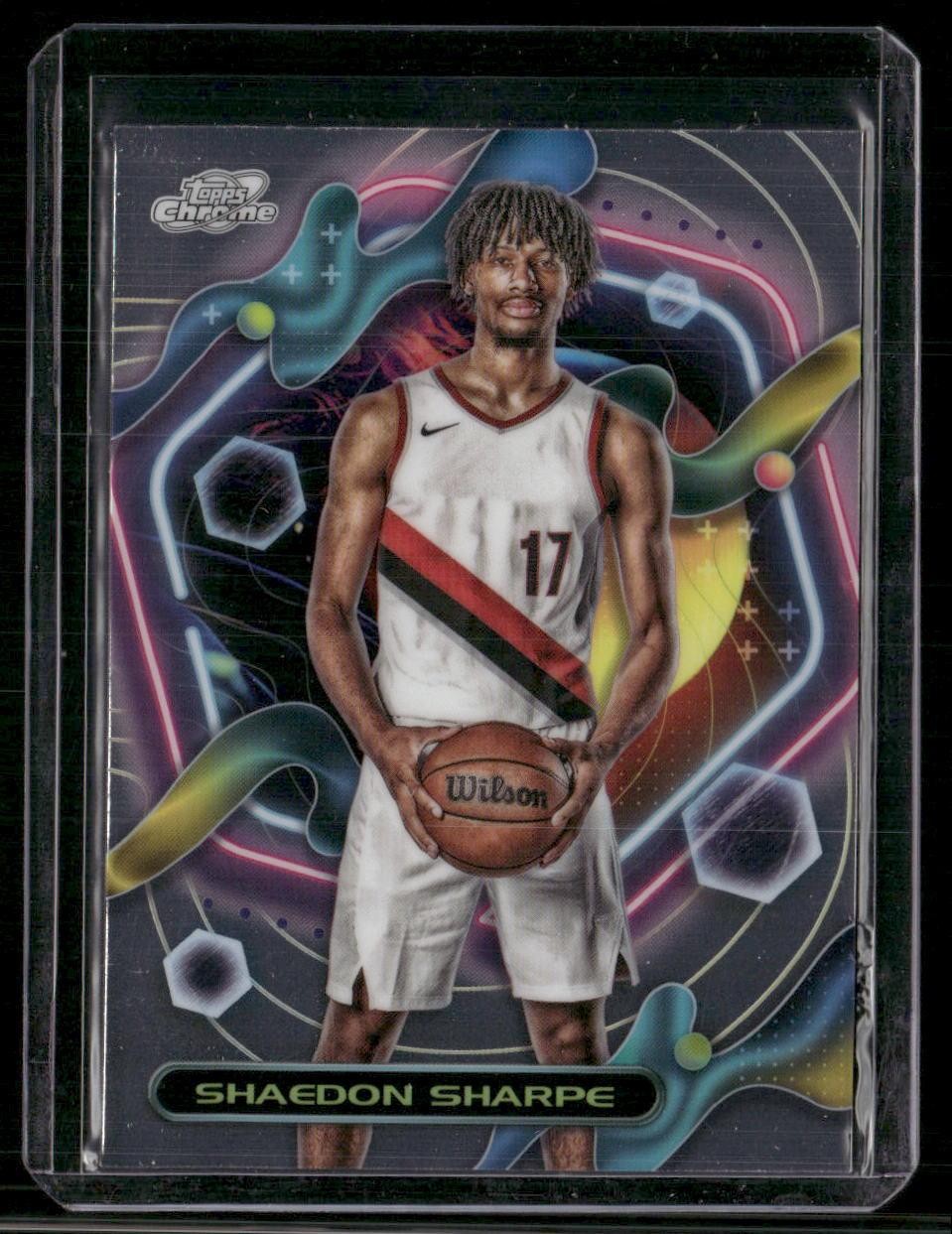 2023-24 Topps Chrome Cosmic #103 Shaedon Sharpe