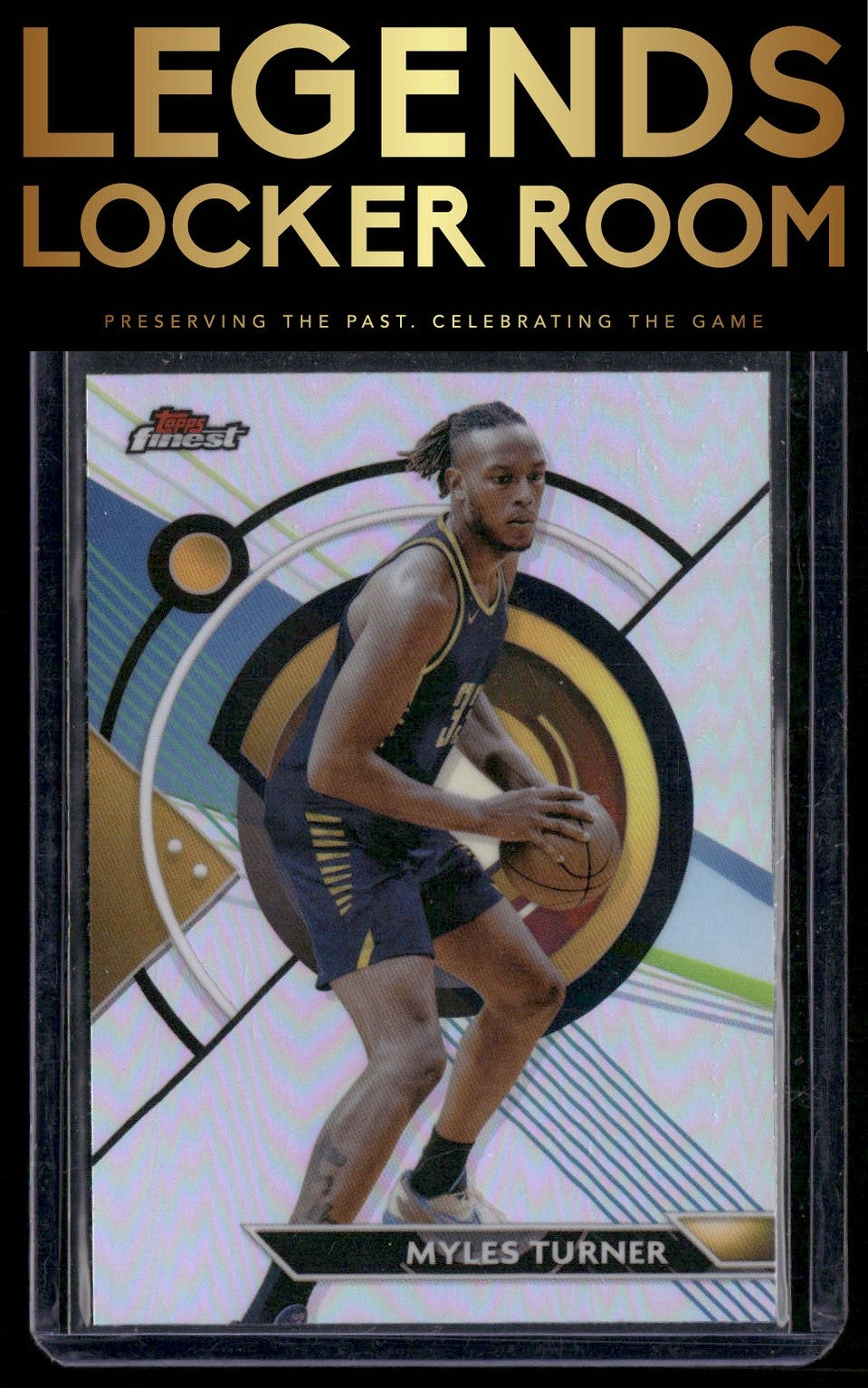 2023-24 Finest #20 Myles Turner Refractors