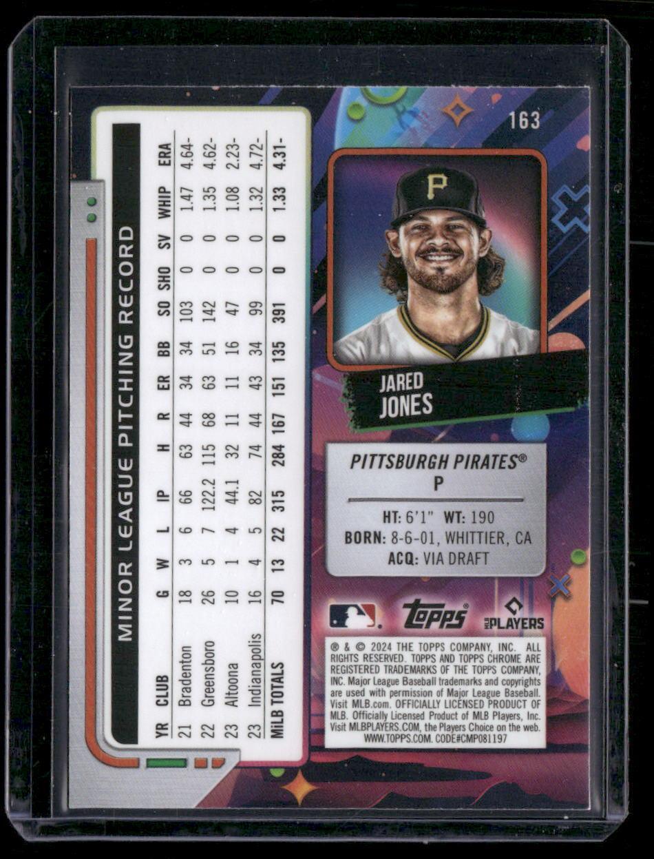 2024 Topps Chrome Cosmic #163 Jared Jones