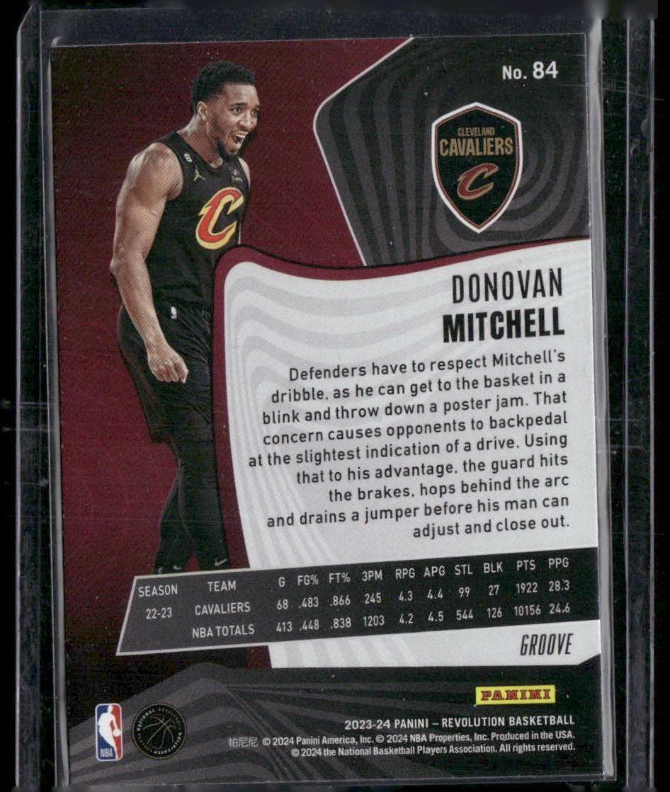 2023-24 Panini Revolution #84 Donovan Mitchell