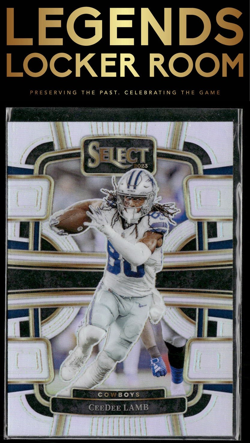 2023 Panini Select #29 CeeDee Lamb Silver Prizms