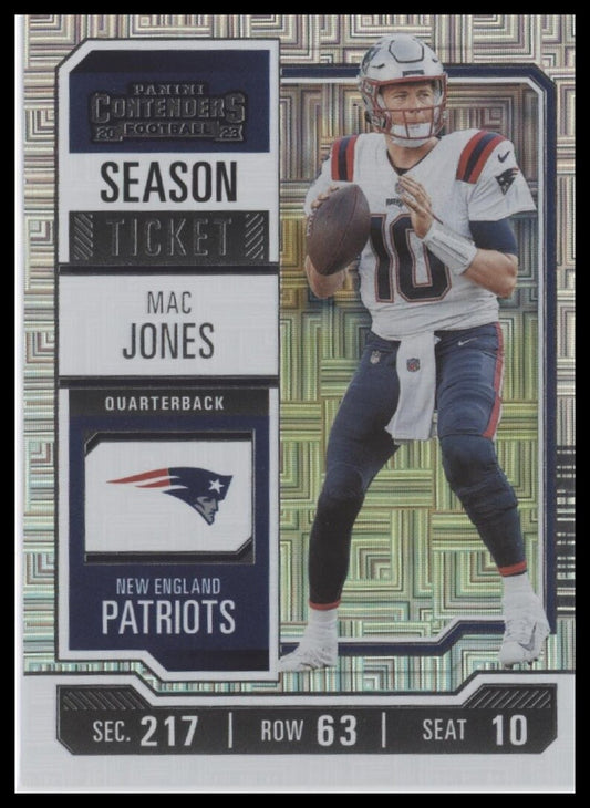 2023 Panini Contenders #69 Mac Jones