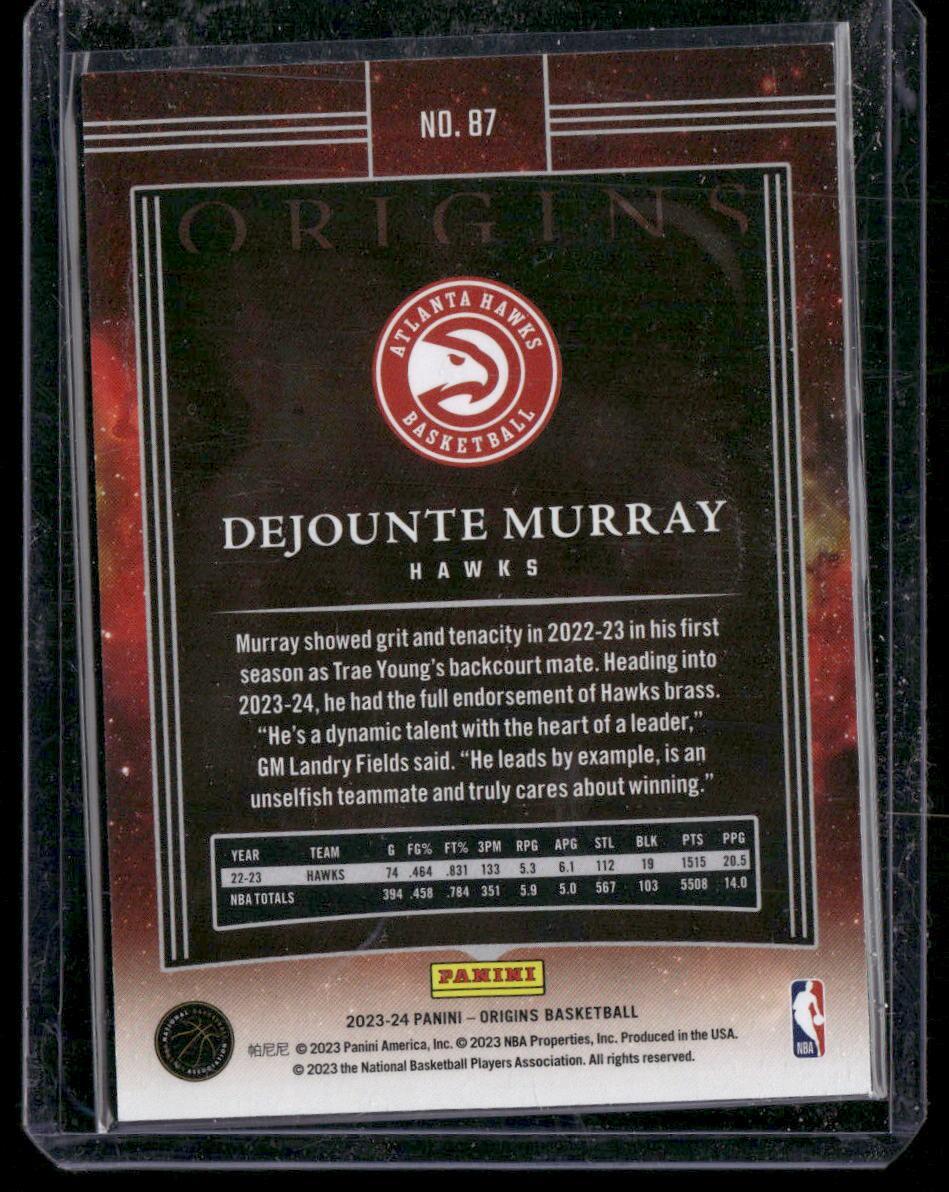 2023-24 Panini Origins #87 Dejounte Murray