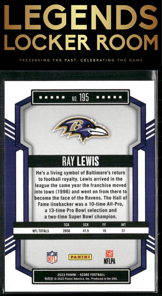 2023 Score #195 Ray Lewis