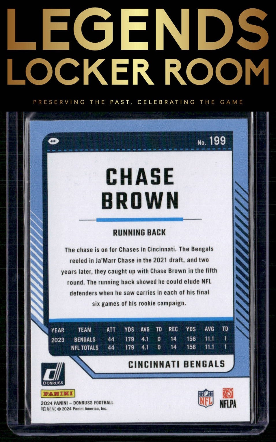 2024 Donruss #199 Chase Brown