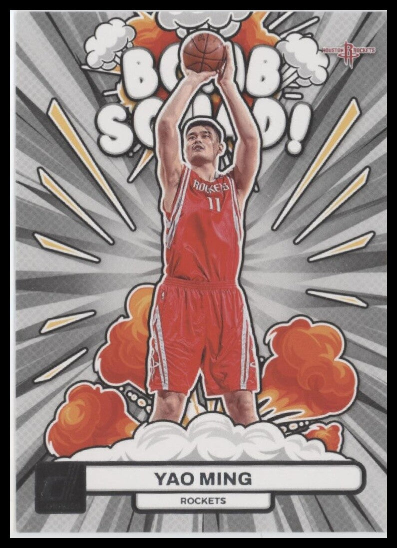2023-24 Donruss #18 Yao Ming Bomb Squad
