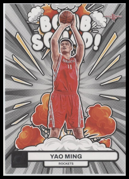 2023-24 Donruss #18 Yao Ming Bomb Squad