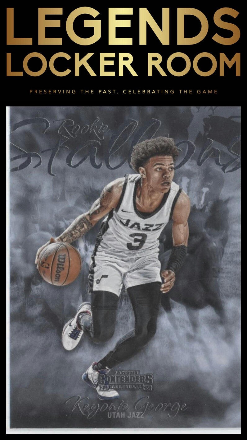 2023-24 Panini Contenders #18 Keyonte George Rookie Stallions