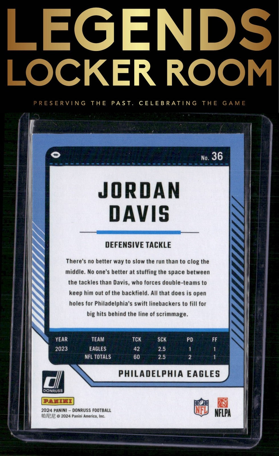 2024 Donruss #36 Jordan Davis