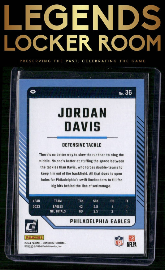 2024 Donruss #36 Jordan Davis