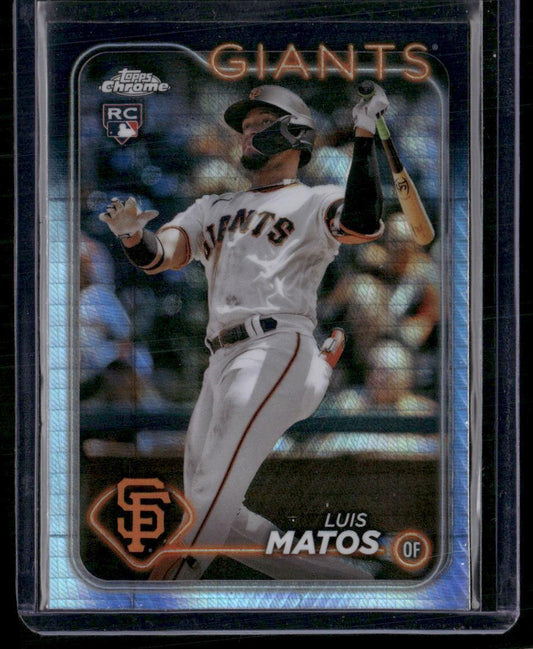 2024 Topps Chrome #270 Luis Matos Prism Refractors