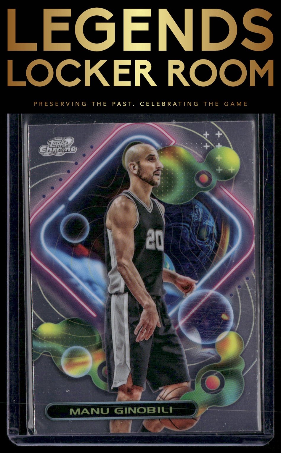 2023-24 Topps Chrome Cosmic #113 Manu Ginobili