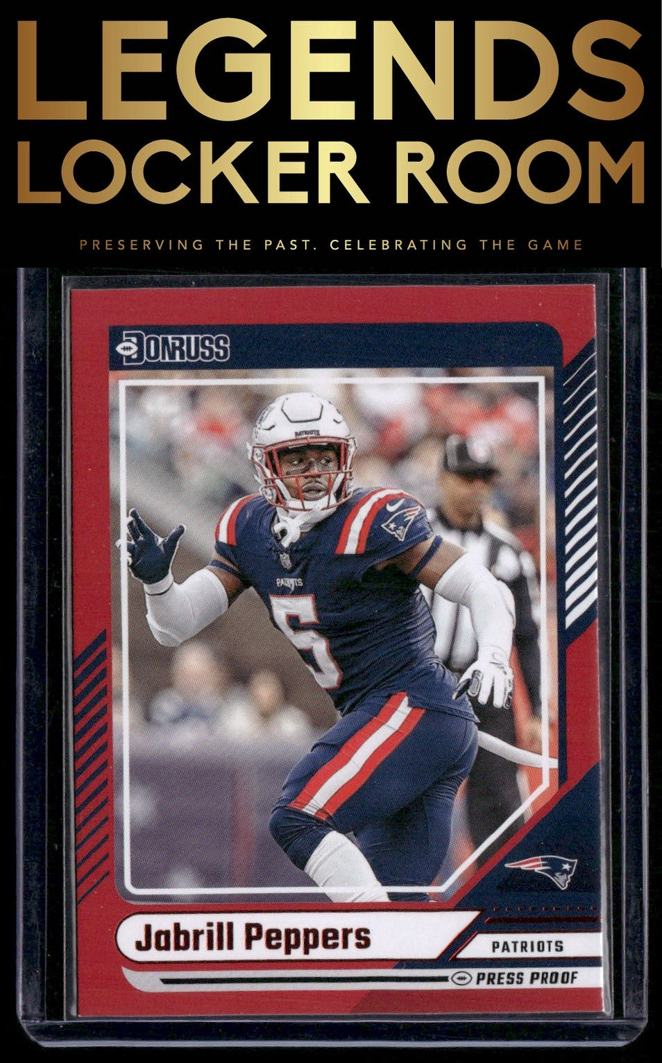 2024 Donruss #296 Jabrill Peppers Press Proof Red